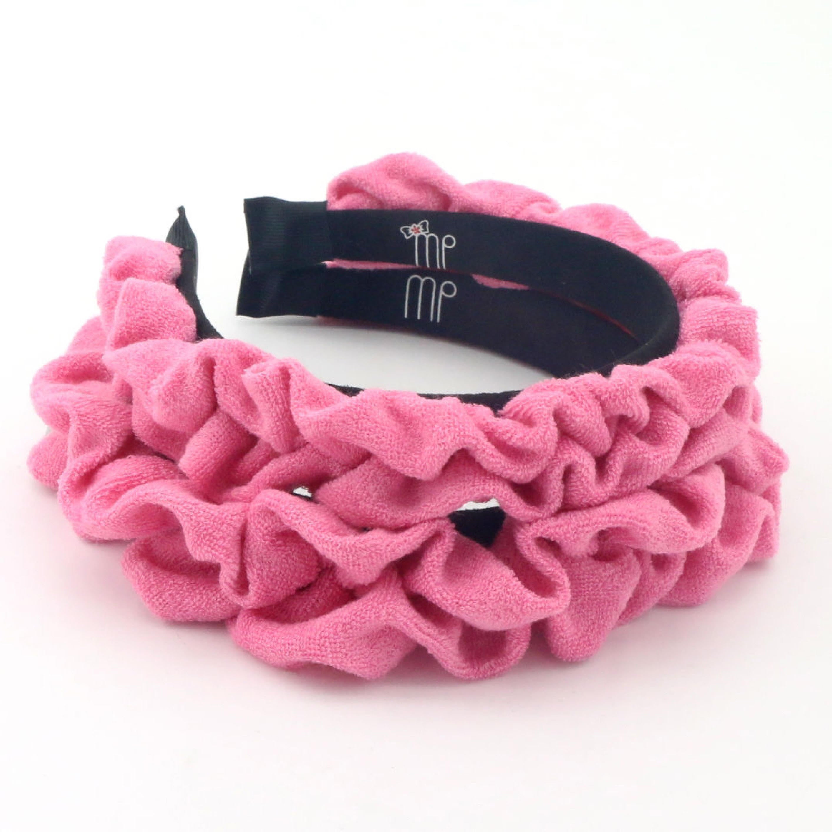 SPA HEADBAND: "Rad in Ruffles: Pink"